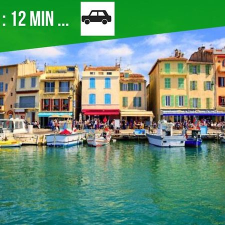 Cosy La Baie Des Anges - Plage La Ciotat - Classe 3 Etoiles Apartman Kültér fotó