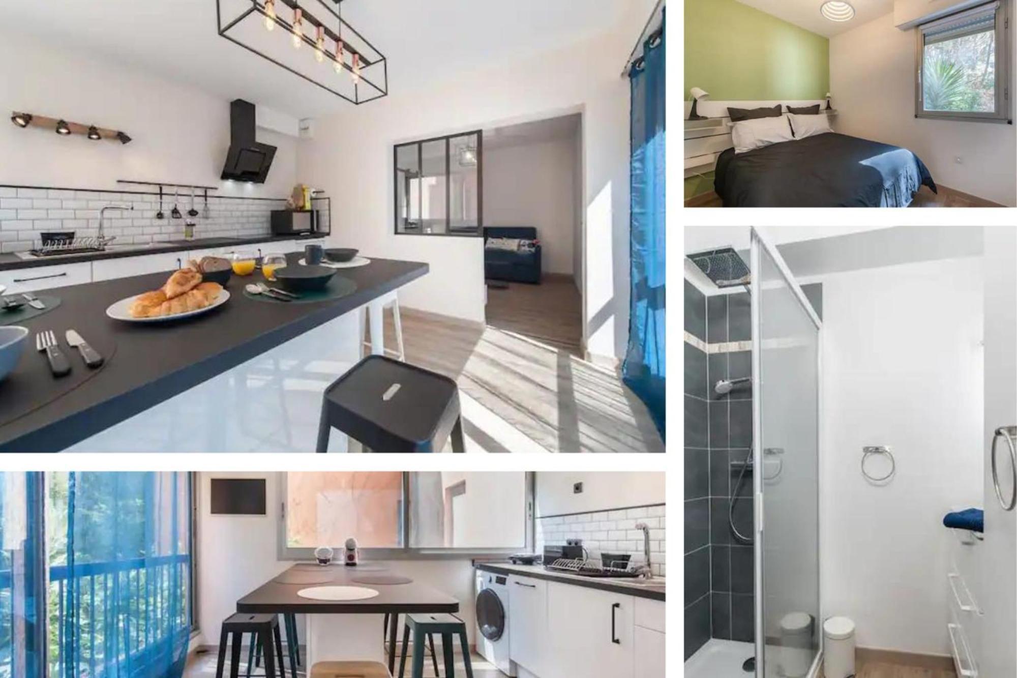 Cosy La Baie Des Anges - Plage La Ciotat - Classe 3 Etoiles Apartman Kültér fotó